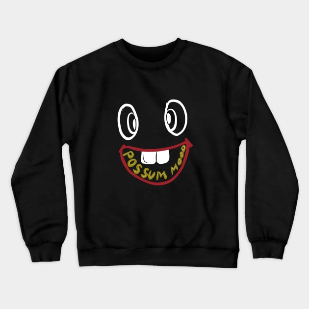 Possum mood Crewneck Sweatshirt by Wilda Khairunnisa